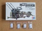 Tamiya 35091 20mm Flakvierling 38 mit Sd.Ah.52 1:35 + RB, Hobby en Vrije tijd, Modelbouw | Auto's en Voertuigen, Verzenden, Nieuw