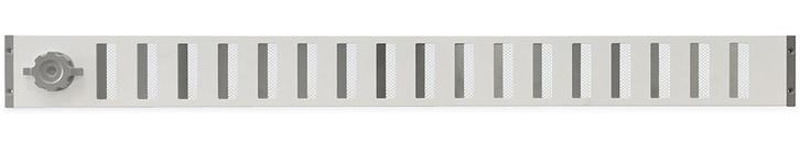 Aluminium afsluitbaar schuifrooster opbouw 1000 x 90mm, Doe-het-zelf en Verbouw, Ventilatie en Afzuiging, Nieuw, Verzenden