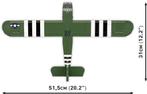 COBI 5755 Waco CG-4 Zweefvliegtuig (Leger bouwsets), Verzenden, Nieuw