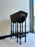 Tafel - Elegante Gateleg Tafel met Gedraaide Poten en