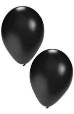 Ballonnen zwart 50 stuks, Hobby en Vrije tijd, Feestartikelen, Ophalen of Verzenden, Nieuw