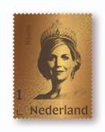 Gouden Postzegel Koningin Maxima