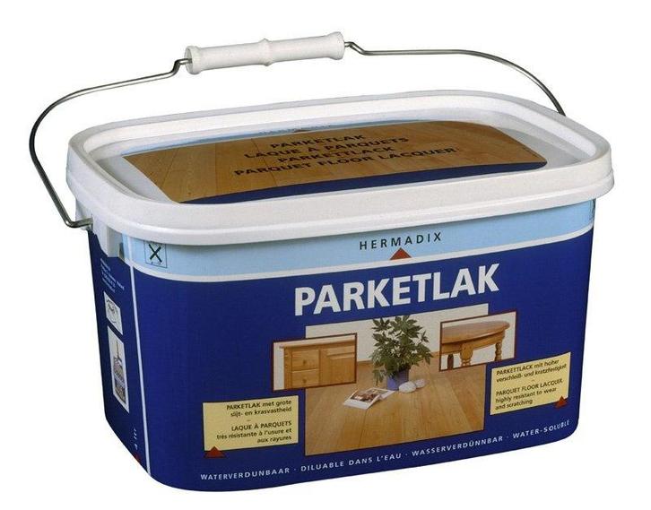 Parketlak Zijdeglans 25-35 4 Liter, Doe-het-zelf en Verbouw, Verf, Beits en Lak, Nieuw, Ophalen of Verzenden