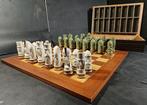 Schaakspel - Gótico - Porselein, hout, Huis en Inrichting, Nieuw