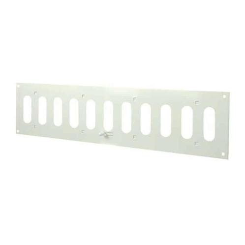 Europlast metalen sleufrooster verstelbaar wit 400 x 100mm -, Doe-het-zelf en Verbouw, Ventilatie en Afzuiging, Ophalen of Verzenden