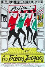 Jean-Denis Malclès (1912-2002) - Affiche signée : Tournée, Antiek en Kunst