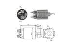 Magneetschakelaar, startmotor ERA, Diameter (mm)52,2mm, Span, Verzenden