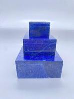 1.200g Lapis Lazuli en Calciet Sieradendoos Set - 3 Stukken