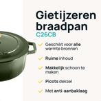 2dekans | MOA Gietijzeren Braadpan - 7,2L - Voor Alle, Ophalen of Verzenden, Zo goed als nieuw