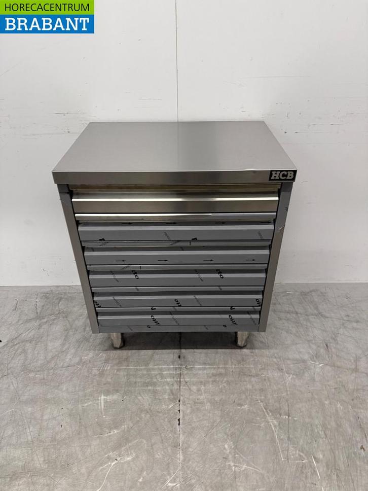HCB RVS Werkkast Kast Premium-line Ladenkast 6 laden voor, Zakelijke goederen, Horeca | Keukenapparatuur, Nieuw zonder verpakking