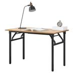 Eettafel bureau 120x60x75 - 76,4 cm opvouwbaar verstelbaar b, Huis en Inrichting, Verzenden, Nieuw