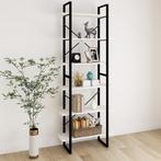 vidaXL Hoge kast 80x30x210 cm massief grenenhout wit, Huis en Inrichting, Kasten | Boekenkasten, Nieuw, 50 tot 100 cm, Grenenhout