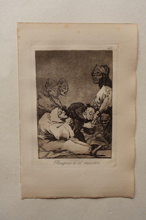 Francisco de Goya (1746-1828) after - Caprichos Blatt #47:, Antiek en Kunst, Antiek | Overige Antiek