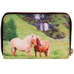 Portemonnee met 2 ponys - 14x9cm NIEUW, Ophalen of Verzenden, Nieuw