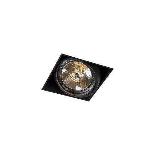 Inbouwspot zwart AR111 draai- en kantelbaar trimless - Oneon, Huis en Inrichting, Lampen | Spots, Nieuw, Overige materialen