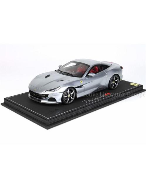 2021 FERRARI GRIGIO TITANIO METAL PORTOFINO M BBR MODELAUTO, Hobby en Vrije tijd, Modelauto's | 1:18