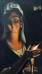 Scuola italiana (XX), da Godfried Schalcken - Ritratto di