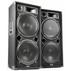 MAX MAX215 4000W Disco Speakerset 2 x 15, Audio, Tv en Foto, Verzenden, Nieuw