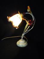 Bureaulamp - Glas, Messing, Metaal - Grote lantaar