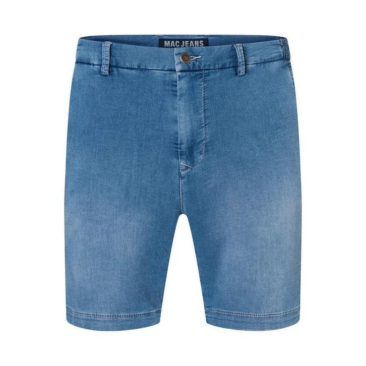 MAC • Jogn short denim blauw • W33, Kleding | Heren, Broeken en Pantalons, Blauw, Nieuw, Verzenden