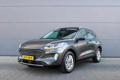 Zakelijke Lease |  Ford Kuga 2.5 PHEV Titanium, Auto's, Ford, Dealer onderhouden, Lease, Zwart, Automaat, SUV of Terreinwagen