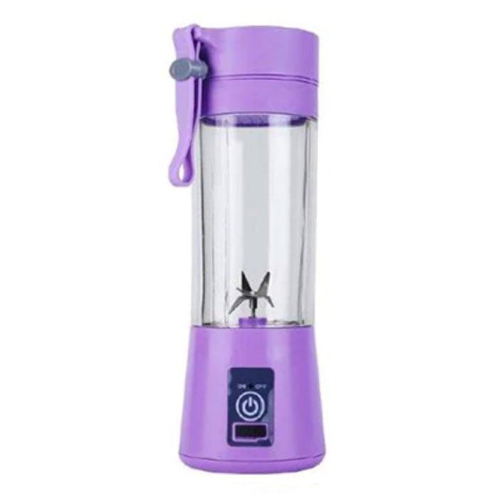 Draagbare Blender met 6 Freesmessen  - Portable Smoothie, Witgoed en Apparatuur, Blenders, Nieuw, Verzenden