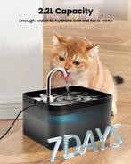 Drinkfontein Kat - Waterfontein Kat - Kattenfontein - 2,2L -, Verzenden, Zo goed als nieuw