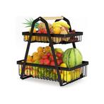 Fruitschaal - Fruitmand - Metalen opbergmand - Lectuurbak, Verzenden, Nieuw