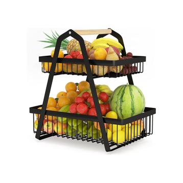 Fruitschaal - Fruitmand - Metalen opbergmand - Lectuurbak beschikbaar voor biedingen