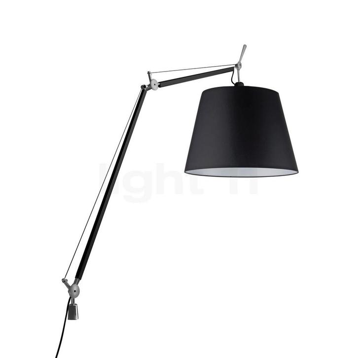 Artemide Tolomeo Mega Tavolo LED, frame aluminium/lampenkap, Huis en Inrichting, Lampen | Tafellampen, Nieuw, Verzenden