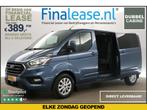 Ford Transit Custom 300 2.0 TDCI L2H1 Limited 6 Pers €389pm, Auto's, Bestelauto's, Automaat, Blauw, Diesel, Nieuw