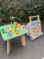 Janod Speeltafel en Loopwagen // Hout, Ophalen, Gebruikt