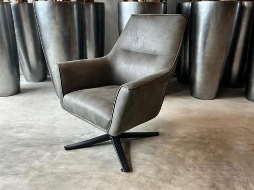 Veiling - Fauteuil Bronz (2 stuks) Draaibaar - Microleder -, Huis en Inrichting, Fauteuils