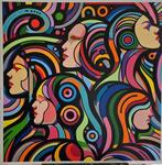 Franklin van Dam - Ne nous touchez pas - Abstract Schilderij