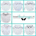 RUIM ASSORTIMENT o.a. witte losse blouse kraagjes kopen?, Kleding | Dames, Blouses en Tunieken, Maat 38/40 (M), Verzenden, Wit