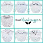 RUIM ASSORTIMENT o.a. witte losse blouse kraagjes kopen?, Kleding | Dames, Blouses en Tunieken, Nieuw, Maat 38/40 (M), Wit, Losse Blouse Kraagjes