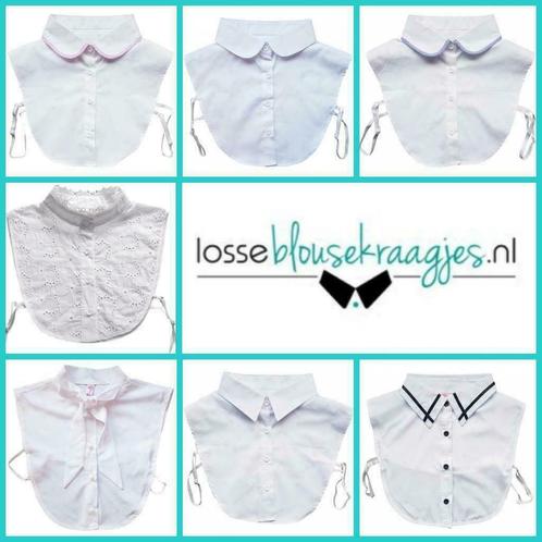 RUIM ASSORTIMENT o.a. witte losse blouse kraagjes kopen?, Kleding | Dames, Blouses en Tunieken, Wit, Nieuw, Maat 38/40 (M), Verzenden