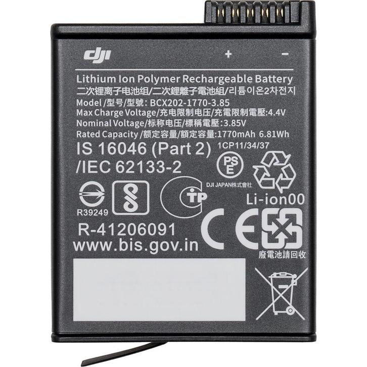 DJI Osmo Action 3 Extreme Battery, Audio, Tv en Foto, Actiecamera's, Nieuw, Overige merken, Ophalen of Verzenden