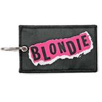 Blondie Punk Logo Patch Sleutelhanger officiële merchandise, Nieuw, Ophalen of Verzenden, Gebruiksvoorwerp