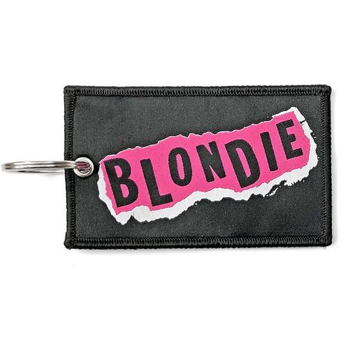Blondie Punk Logo Patch Sleutelhanger officiële merchandise, Verzamelen, Muziek, Artiesten en Beroemdheden, Gebruiksvoorwerp, Nieuw
