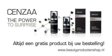 Cenzaa bestellen? Altijd gratis Cenzaa product bij uw order!