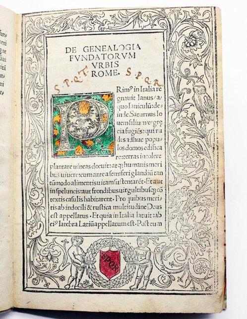 Ochsenbrunner - Historia Romanorum - 1510, Antiek en Kunst, Antiek | Boeken en Bijbels