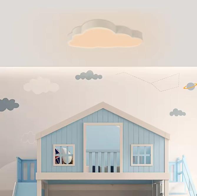 Cloud LED Plafondlamp – Kinderkamer en Woonkamer Verlichting, Huis en Inrichting, Lampen | Plafondlampen, Nieuw, Verzenden