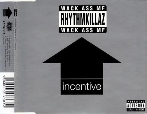 cd single - Rhythmkillaz - Wack Ass MF, Cd's en Dvd's, Cd Singles, Zo goed als nieuw, Verzenden