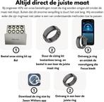 2dekans | Focus® S1 Smart Ring - Zwart - Maat 12 - Hartslag, Ophalen of Verzenden, Gebruikt