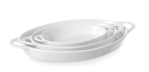 Tapasschaal ovaal - met handgrepen - (B)14x(D)21,5x(H)3,5cm, Zakelijke goederen, Horeca | Keukenapparatuur, Nieuw in verpakking