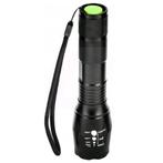 Entac LED zaklamp 5W - Zoom - Aluminium + Fietshouder -, Verzenden, Nieuw