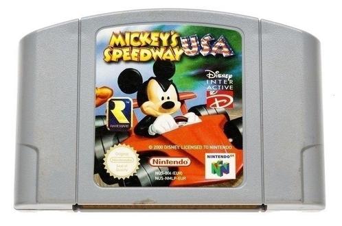 Mickeys Speedway USA [Nintendo 64], Spelcomputers en Games, Games | Nintendo 64, Zo goed als nieuw, Ophalen of Verzenden