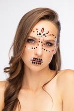 Moon Terror Halloween Face Jewels Day of the Dead, Verzenden, Nieuw
