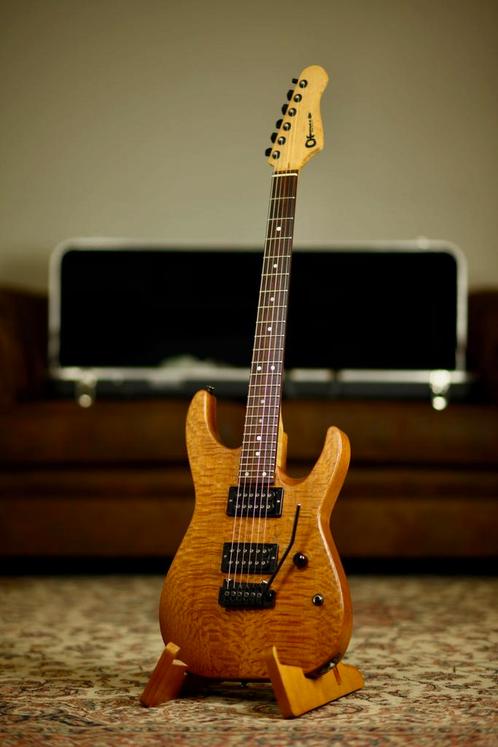 Charvel USA San Dimas | Quilted Maple Orange, Muziek en Instrumenten, Snaarinstrumenten | Gitaren | Elektrisch